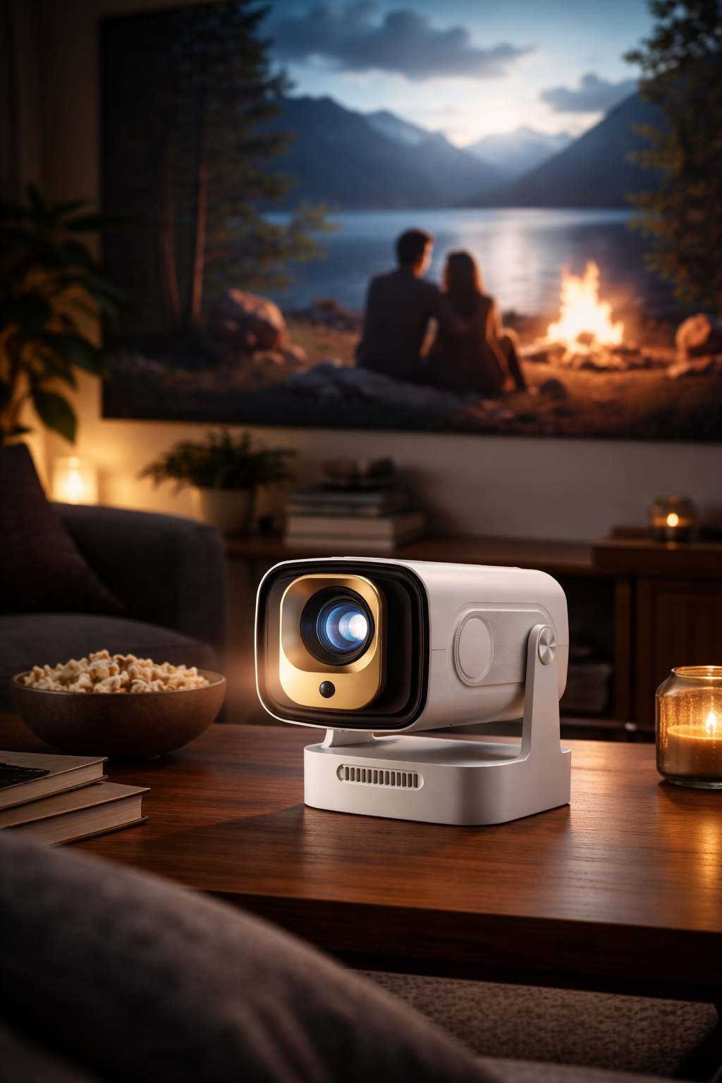 Vidéoprojecteur 4K Magcubic HY310 home cinéma salon